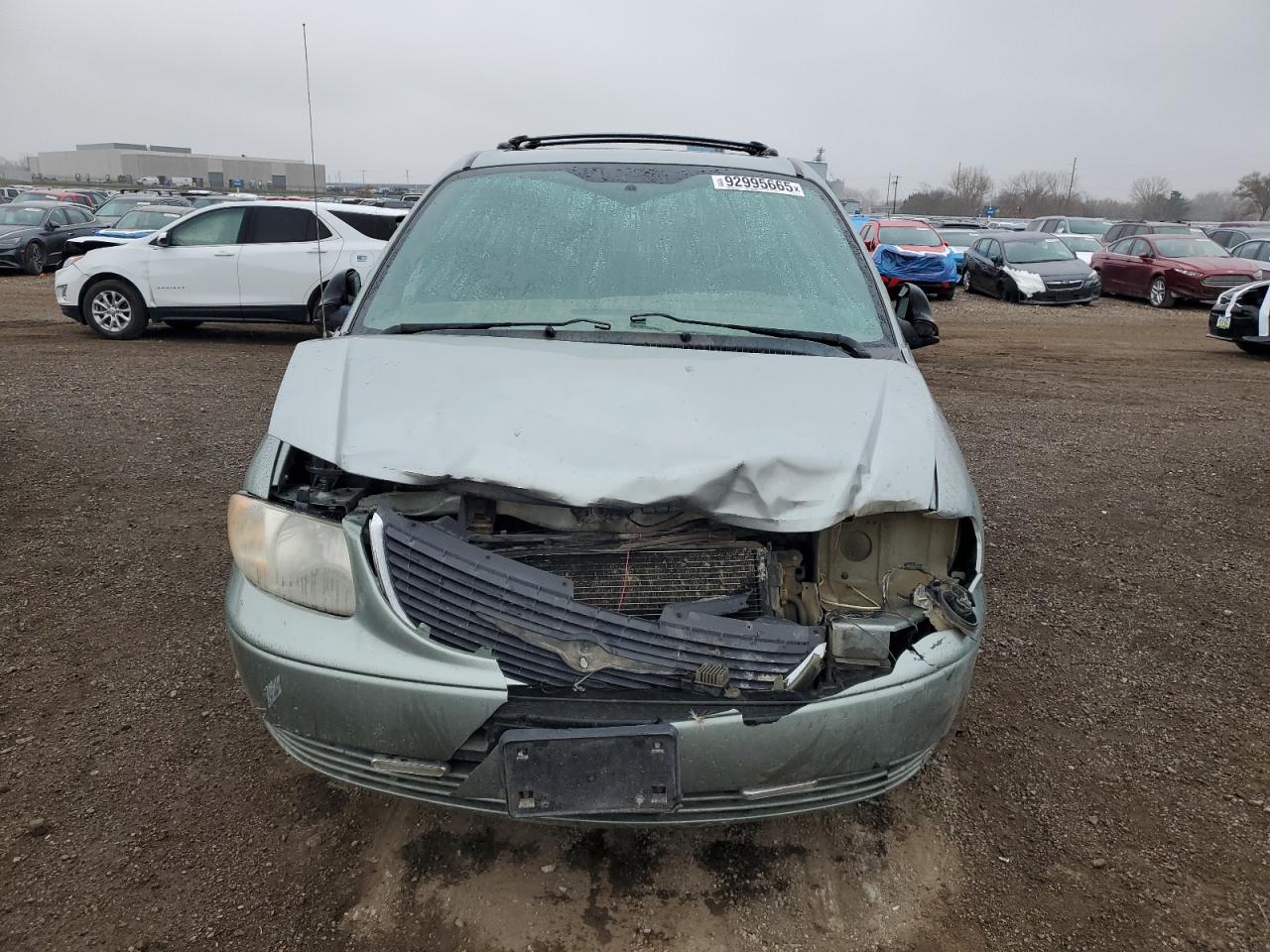 2003 Chrysler Town & Country Lx Silver vin: 2C4GP44L63R157466