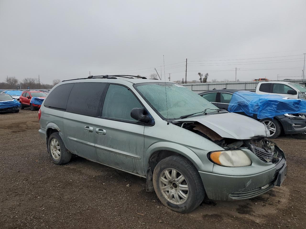 2003 Chrysler Town & Country Lx Silver vin: 2C4GP44L63R157466