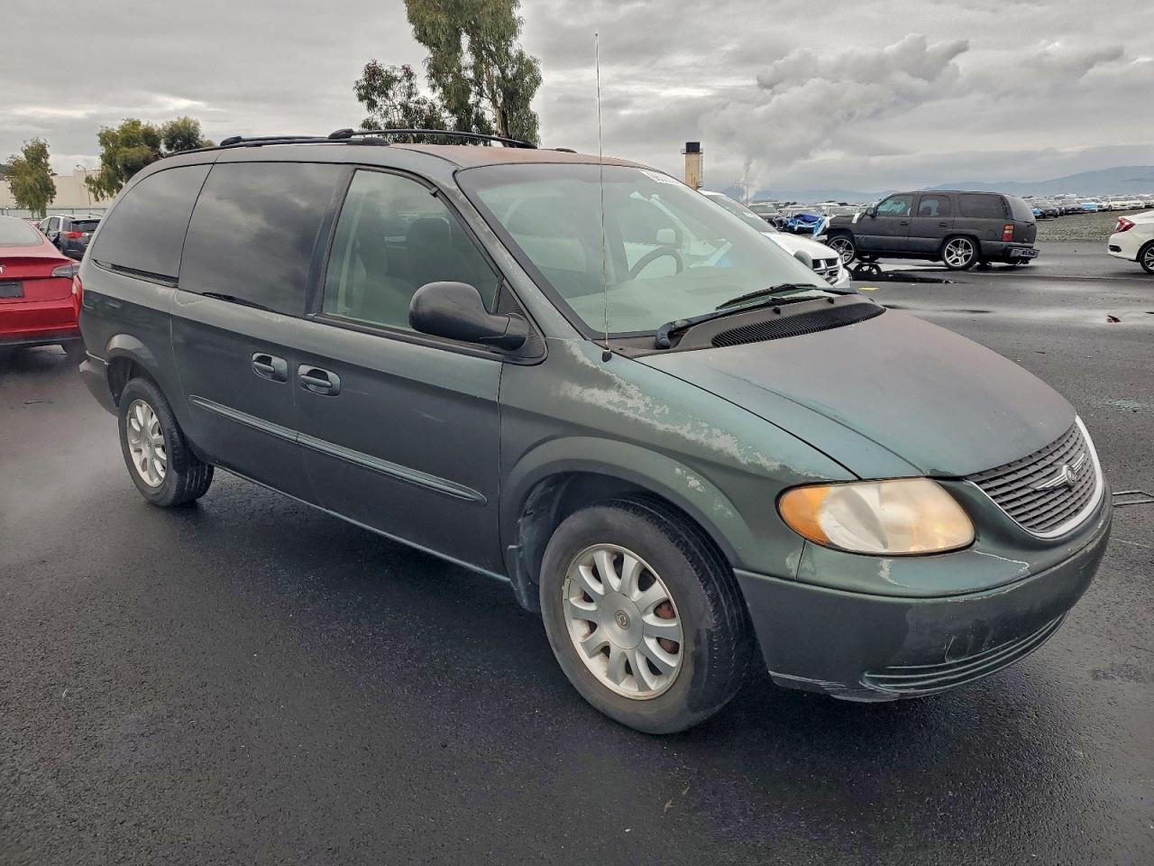 2003 Chrysler Town & Country Lx Green vin: 2C4GP44L73R284887