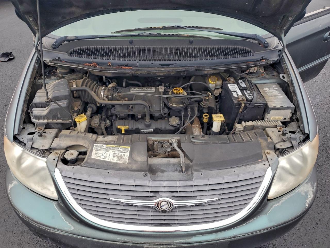 2003 Chrysler Town & Country Lx Green vin: 2C4GP44L73R284887