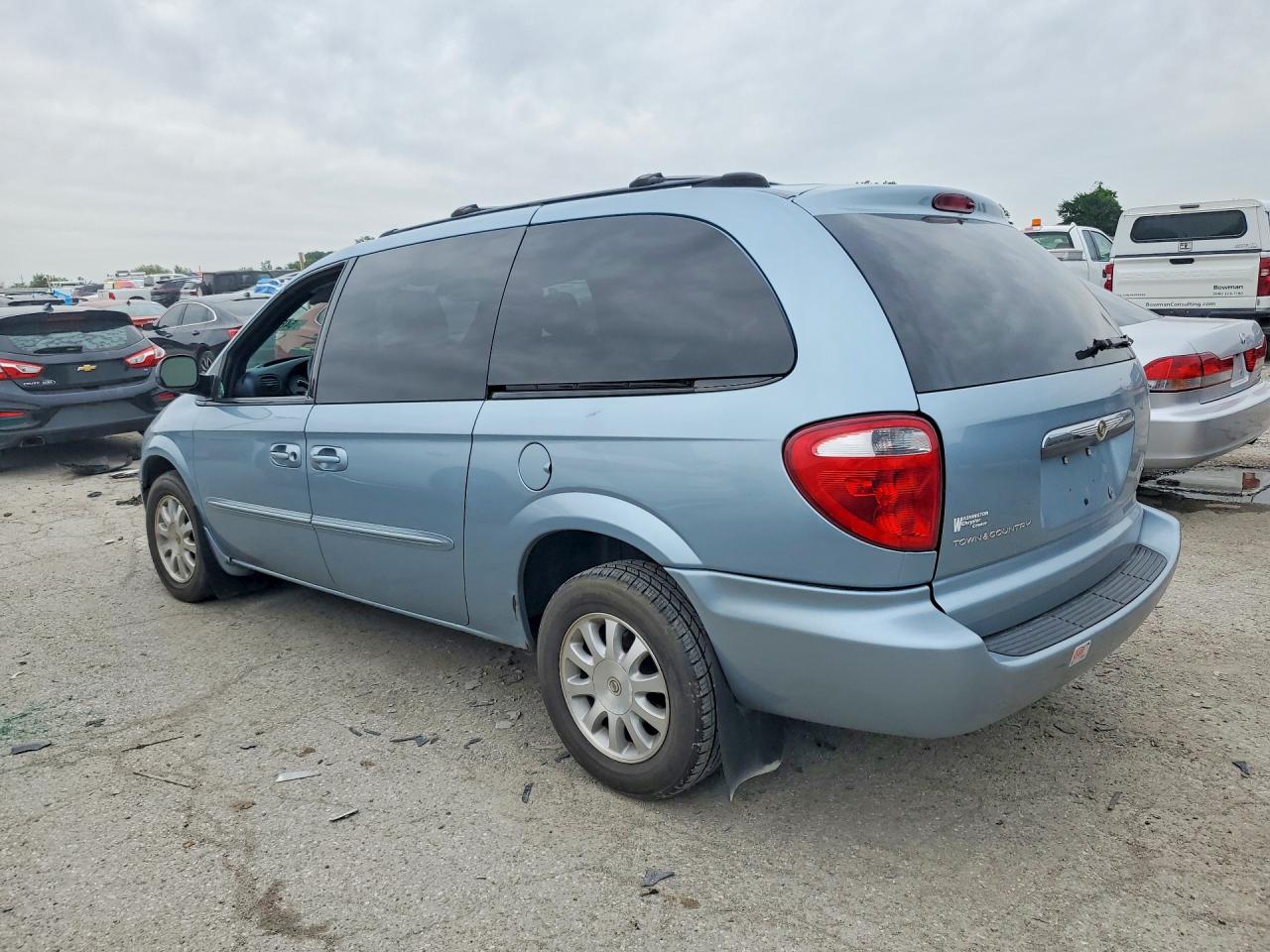 2003 Chrysler Town & Country Lx Blue vin: 2C4GP44L83R238419