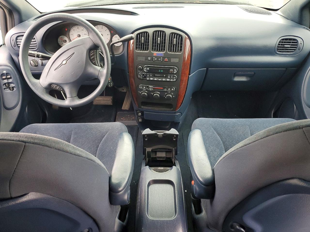 2003 Chrysler Town & Country Lx Blue vin: 2C4GP44L83R238419