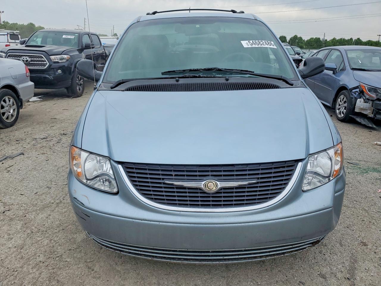 2003 Chrysler Town & Country Lx Blue vin: 2C4GP44L83R238419