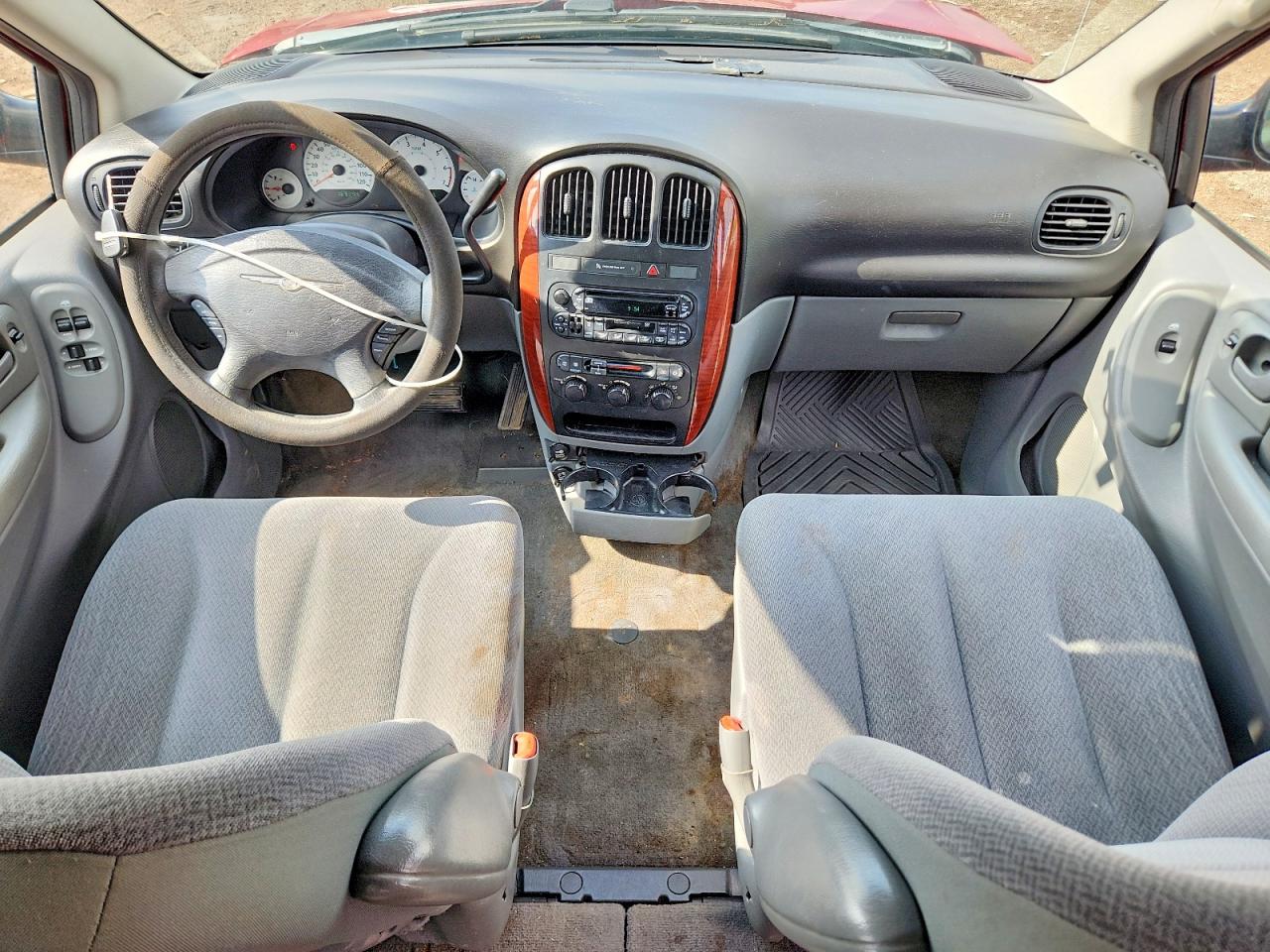2005 Chrysler Town & Country Lx Maroon vin: 2C4GP44R15R514866
