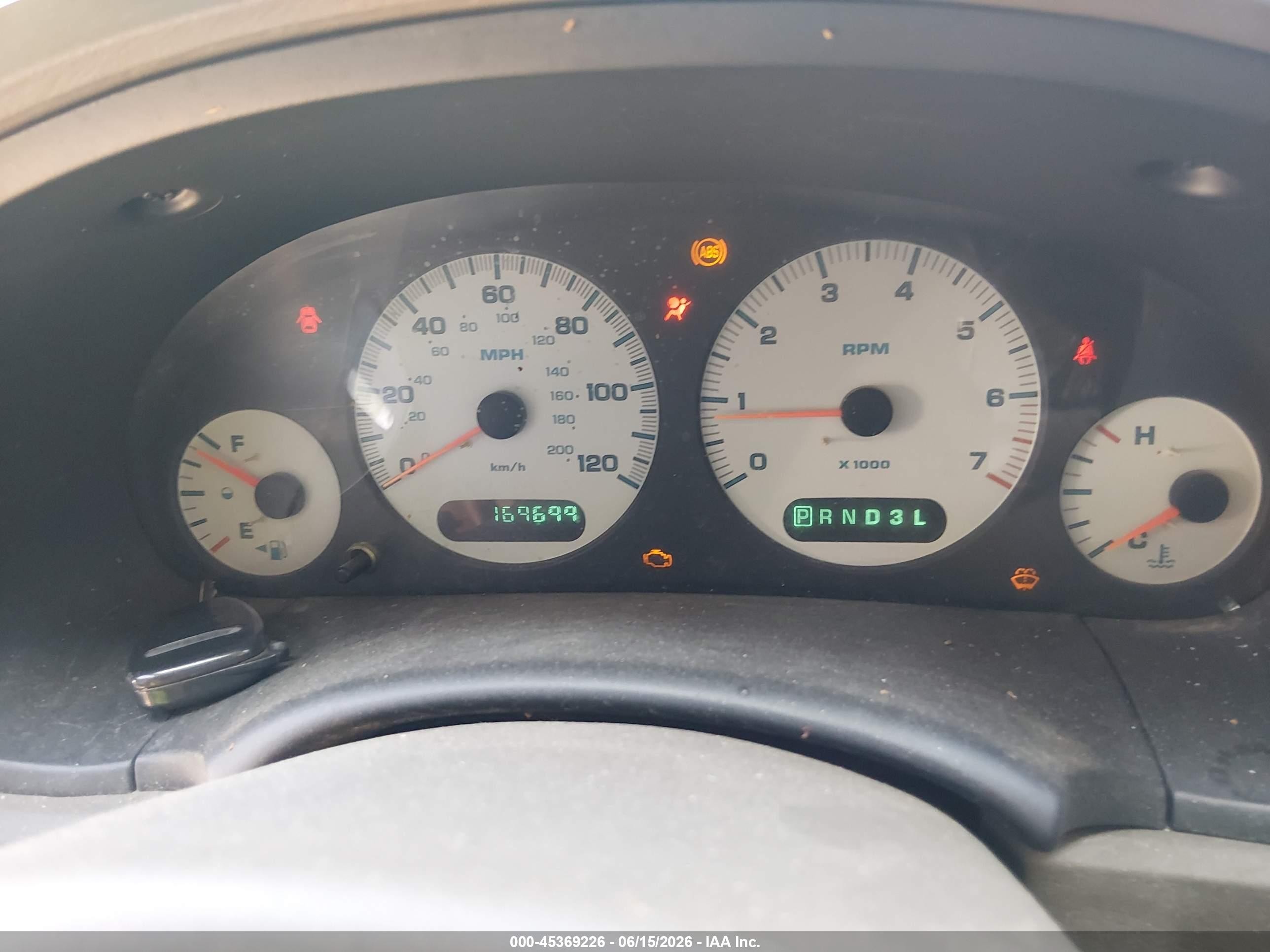 2004 Chrysler Town & Country Lx Blue vin: 2C4GP44R24R561001