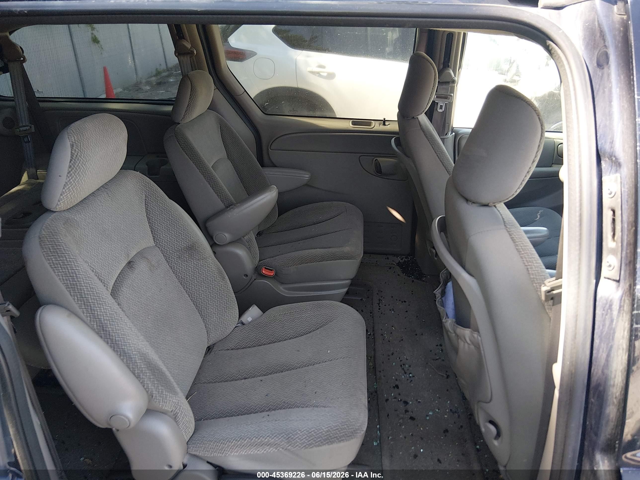 2004 Chrysler Town & Country Lx Blue vin: 2C4GP44R24R561001
