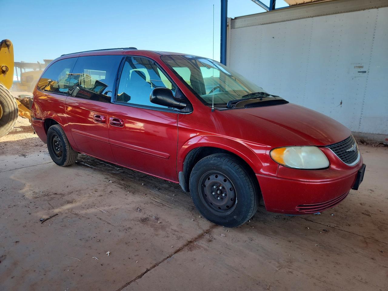 2004 Chrysler Town & Country Lx Темно-бордовый vin: 2C4GP44R34R584318