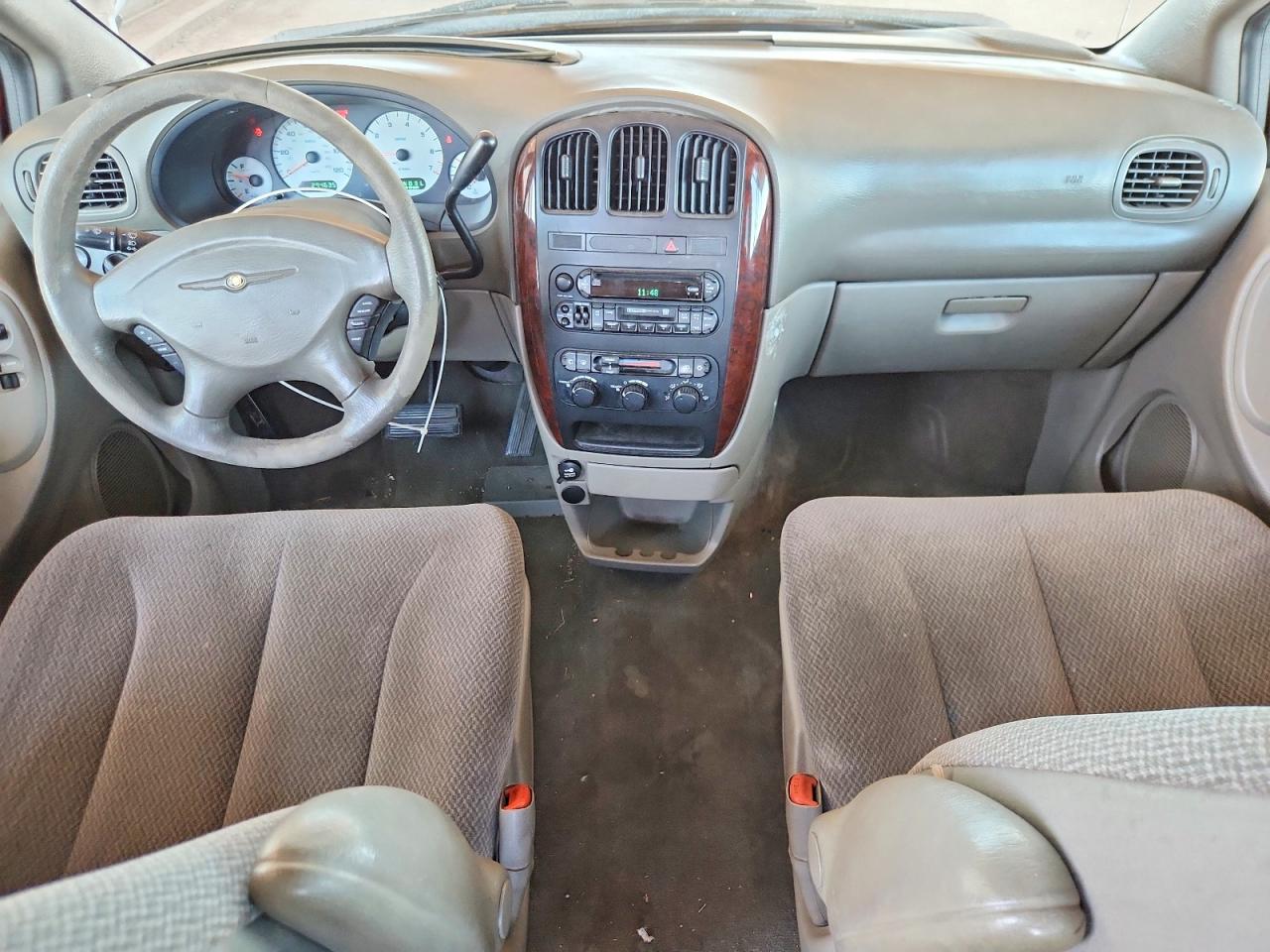 2004 Chrysler Town & Country Lx Темно-бордовый vin: 2C4GP44R34R584318