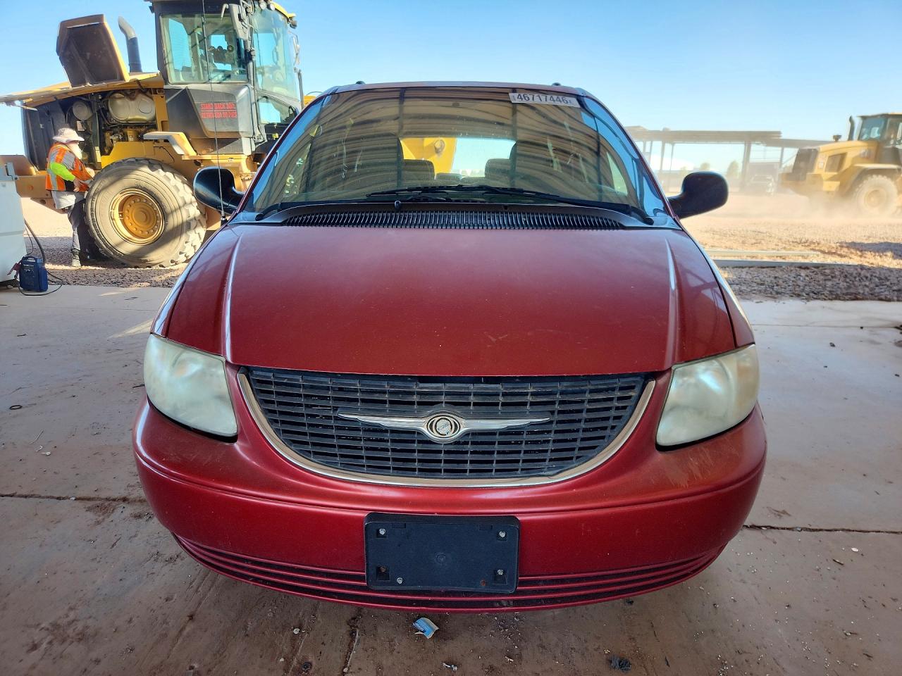 2004 Chrysler Town & Country Lx Темно-бордовый vin: 2C4GP44R34R584318