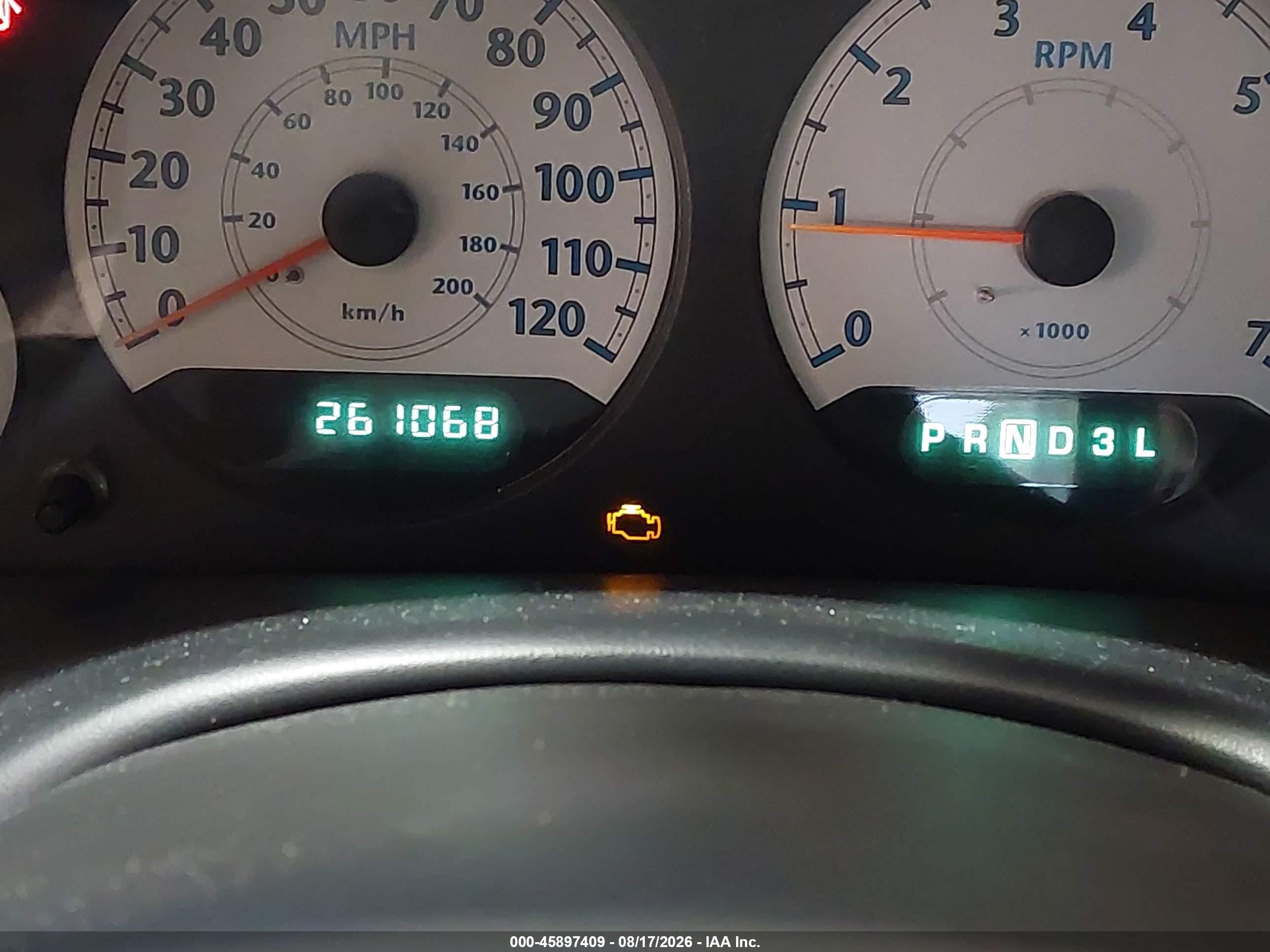 2005 Chrysler Town & Country Lx White vin: 2C4GP44R55R519133