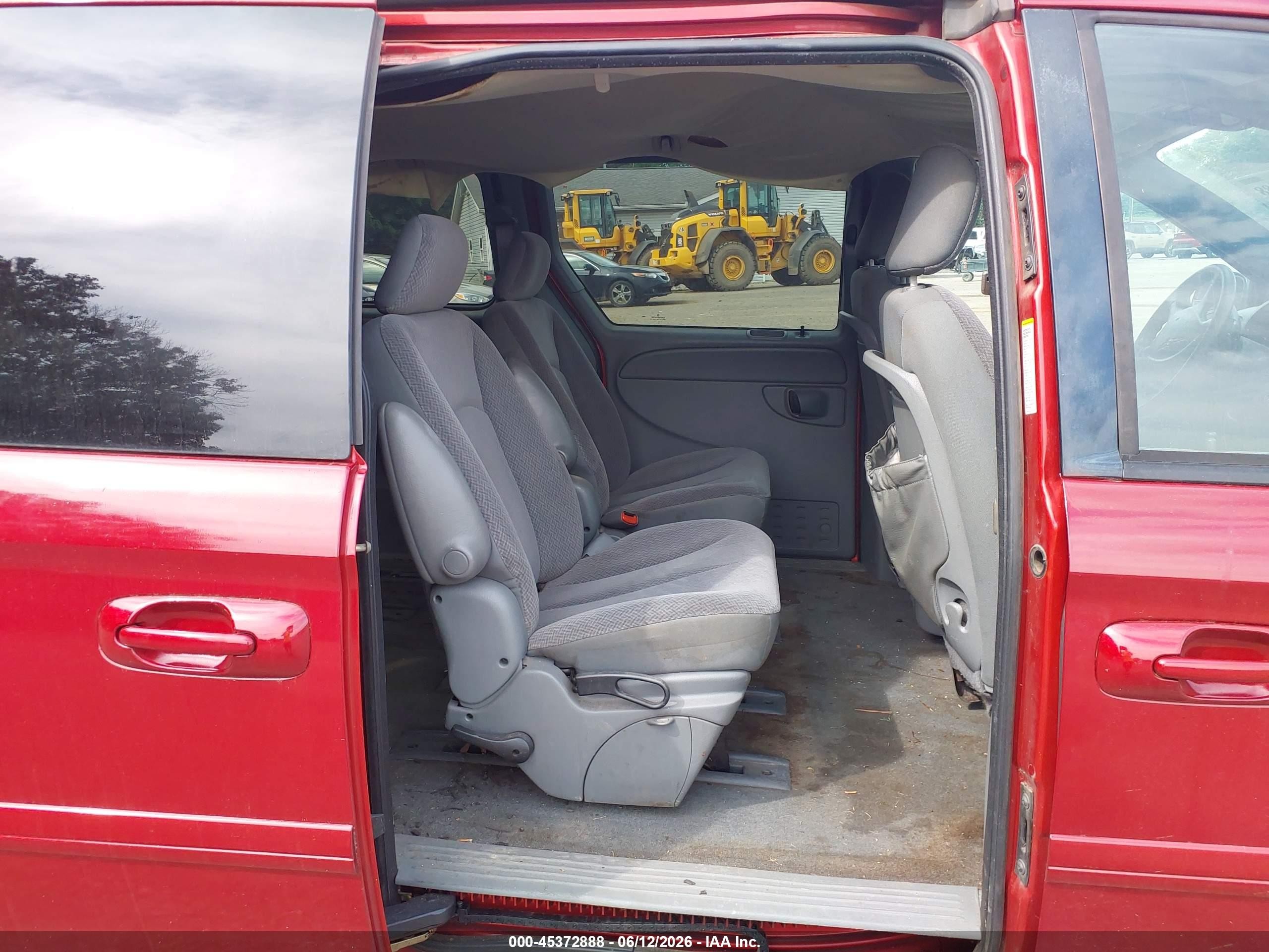 2004 Chrysler Town & Country Lx Red vin: 2C4GP44R64R548011