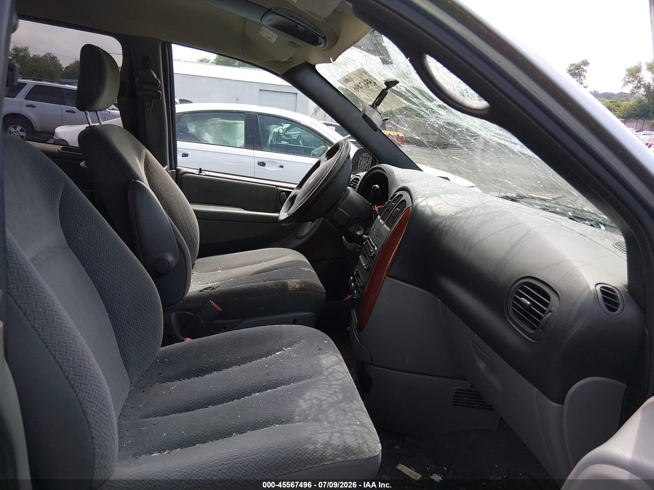 2005 Chrysler Town & Country Lx Blue vin: 2C4GP44R65R197845