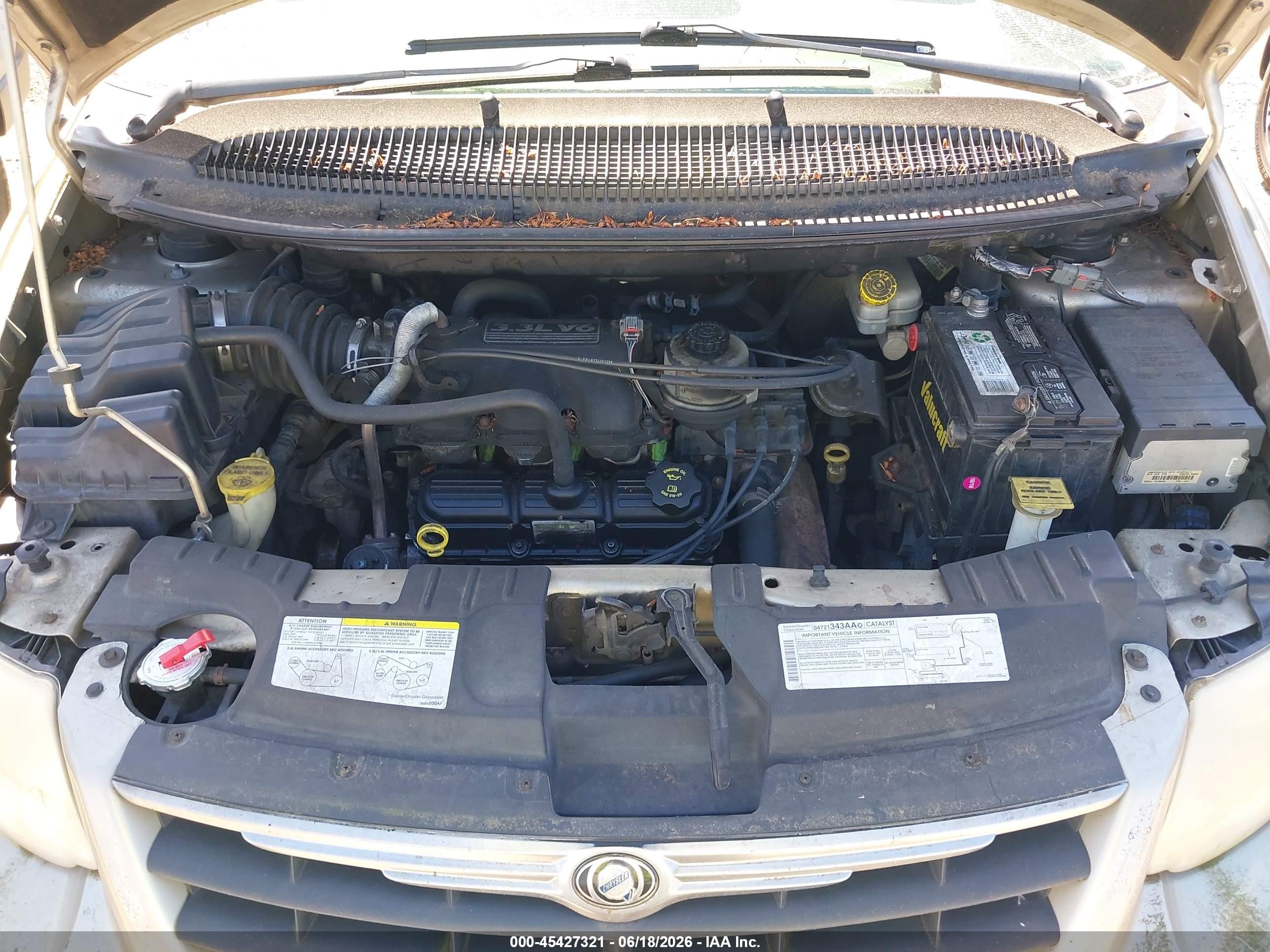 2005 Chrysler Town & Country Lx Gold vin: 2C4GP44R75R519358