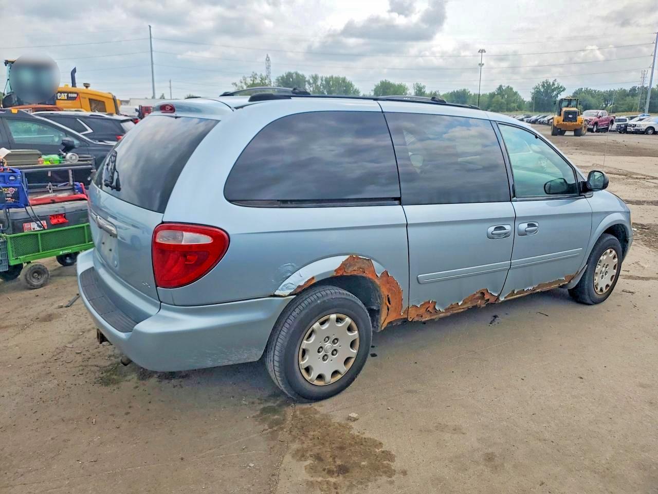 2004 Chrysler Town & Country Lx Синий vin: 2C4GP44R84R618088