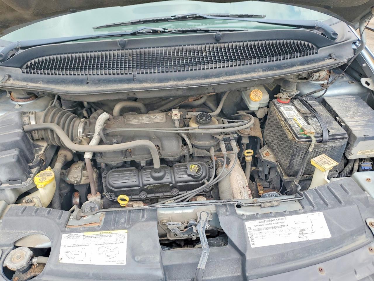 2004 Chrysler Town & Country Lx Синий vin: 2C4GP44R84R618088