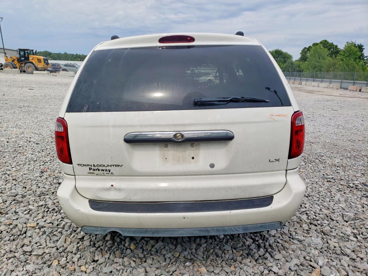 2005 Chrysler Town & Country Lx Белый vin: 2C4GP44R95R553415