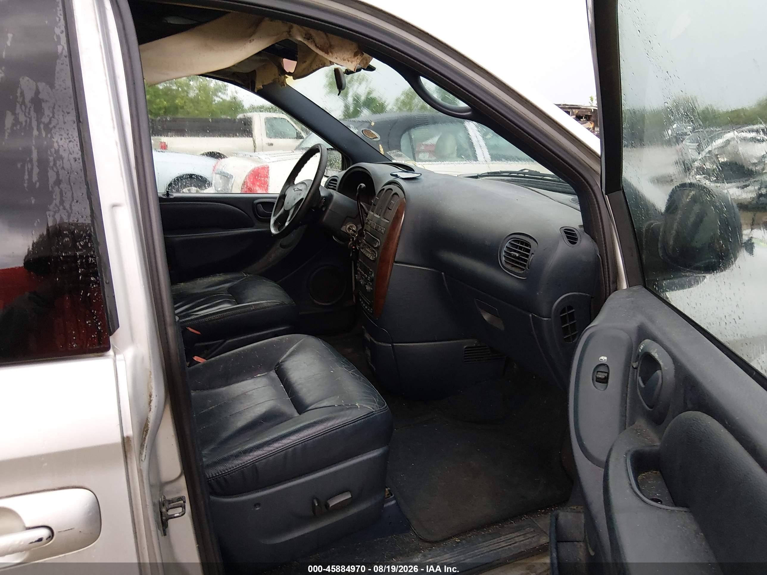 2001 Chrysler Town & Country Lxi Gray vin: 2C4GP54L01R415306