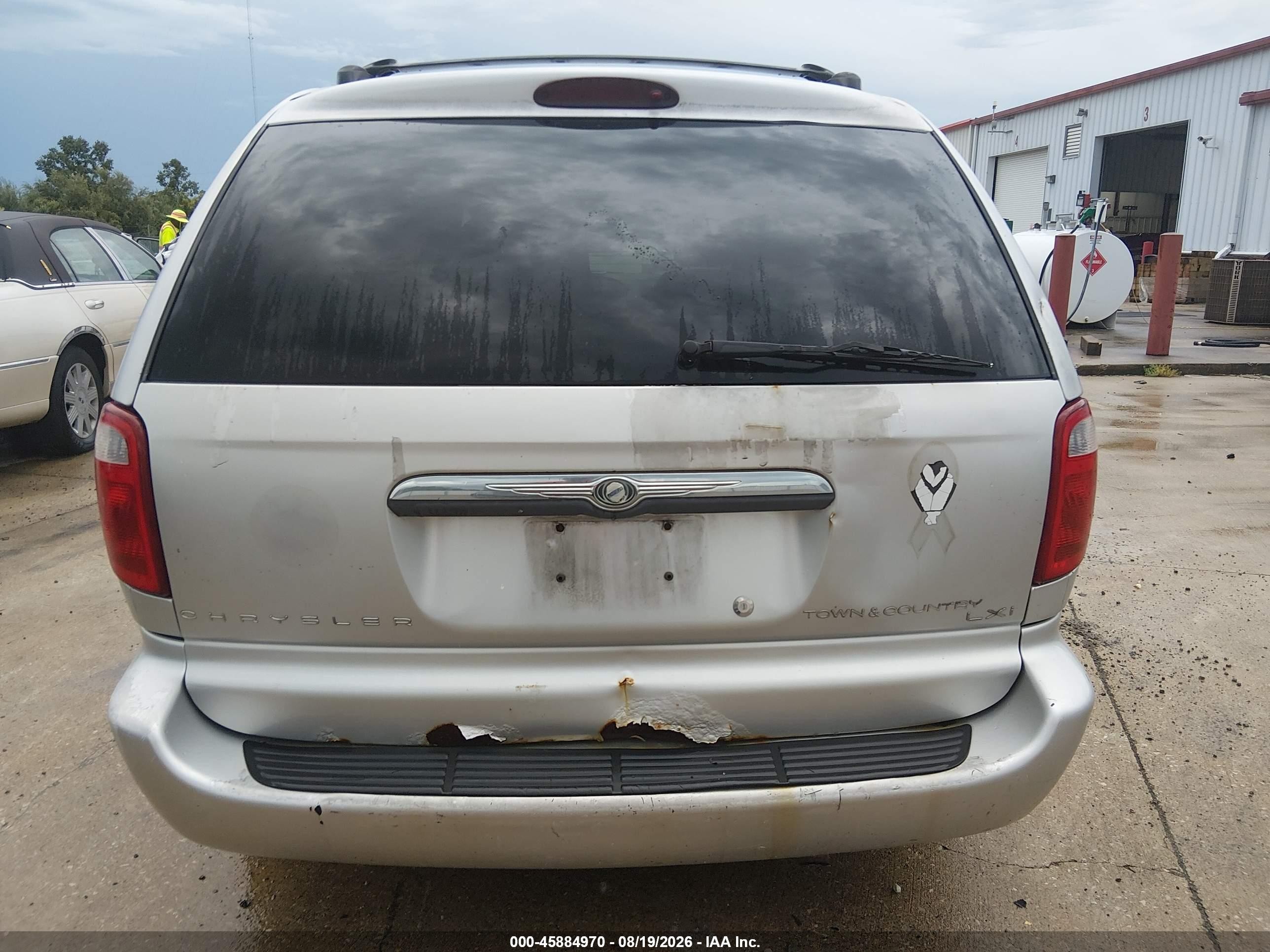 2001 Chrysler Town & Country Lxi Gray vin: 2C4GP54L01R415306