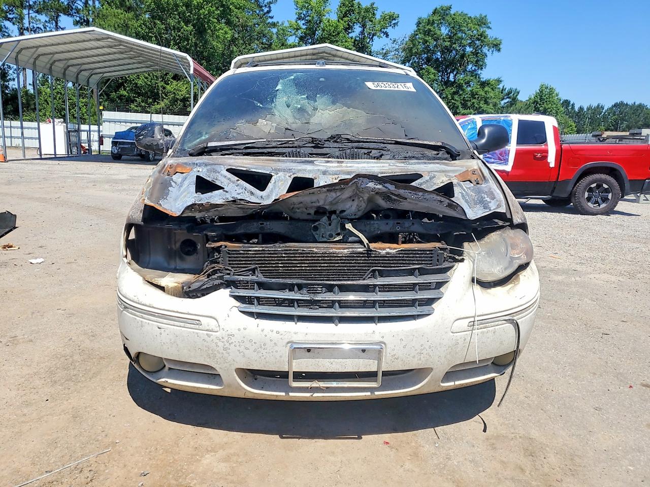 2005 Chrysler Town & Country Touring Burn vin: 2C4GP54L05R511667