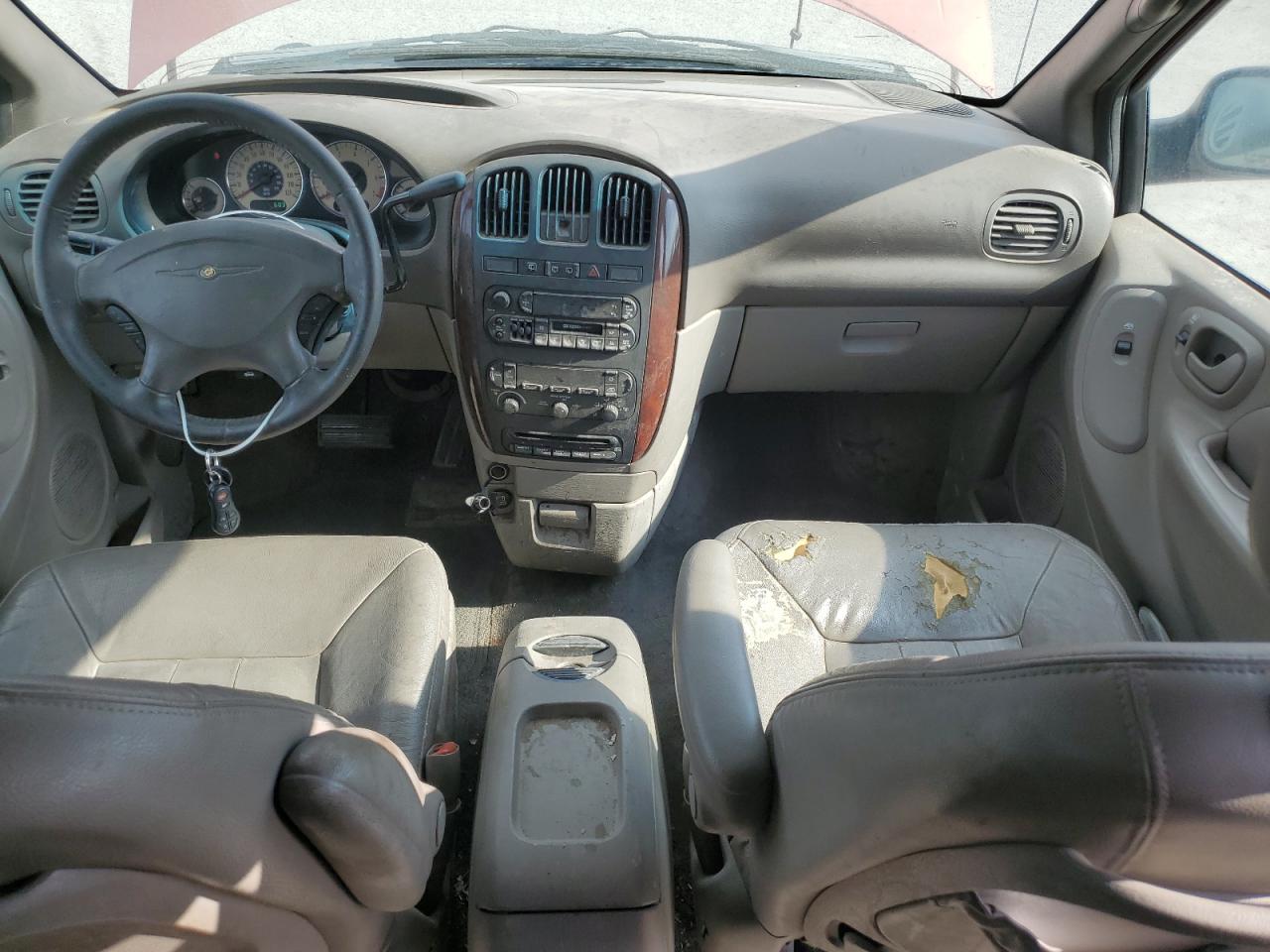 2001 Chrysler Town & Country Lxi Red vin: 2C4GP54L11R375964