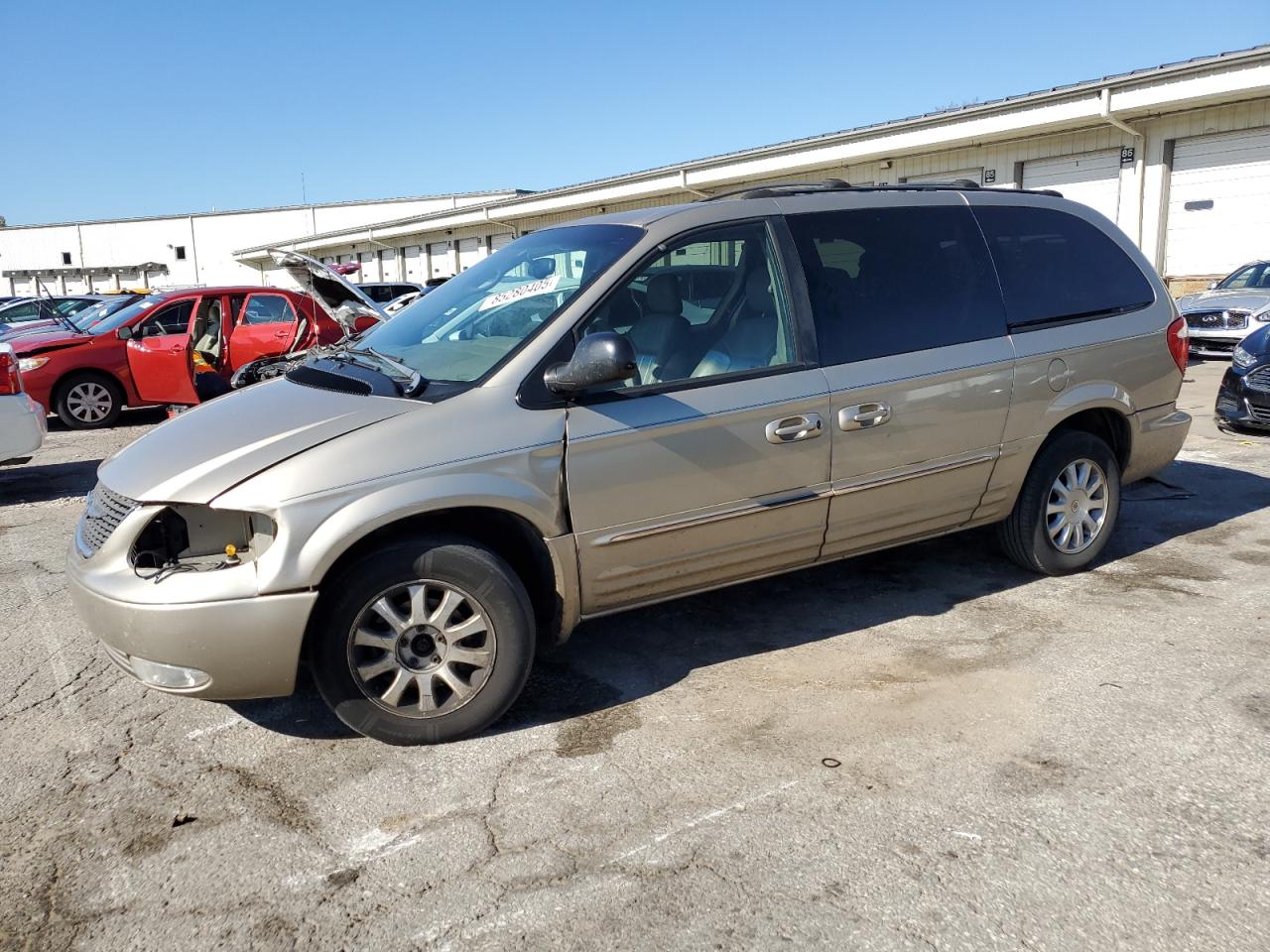 2003 Chrysler Town & Country Lxi Beige vin: 2C4GP54L13R159941