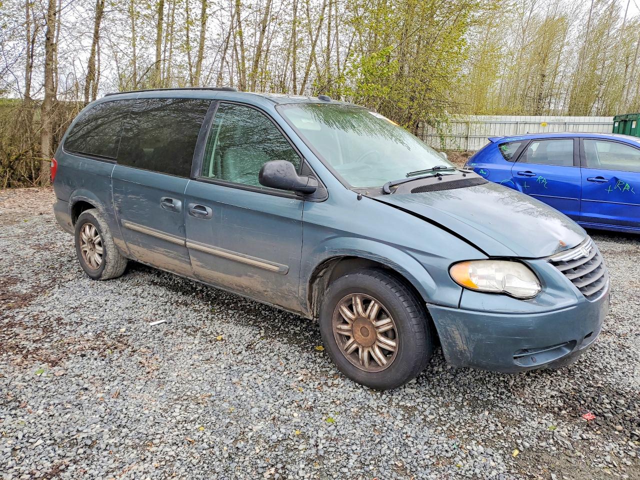 2005 Chrysler Town & Country Touring Синий vin: 2C4GP54L15R559002