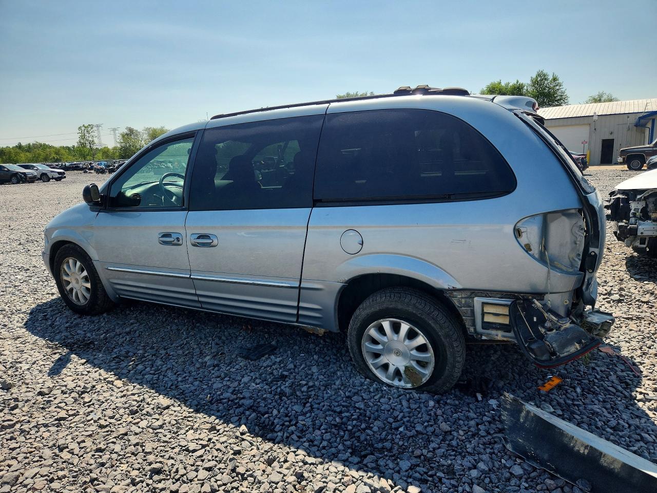 2003 Chrysler Town & Country Lxi Blue vin: 2C4GP54L23R141559