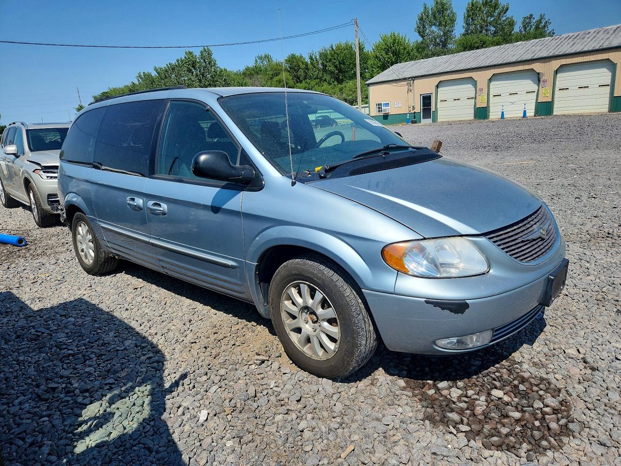 2003 Chrysler Town & Country Lxi Blue vin: 2C4GP54L23R141559