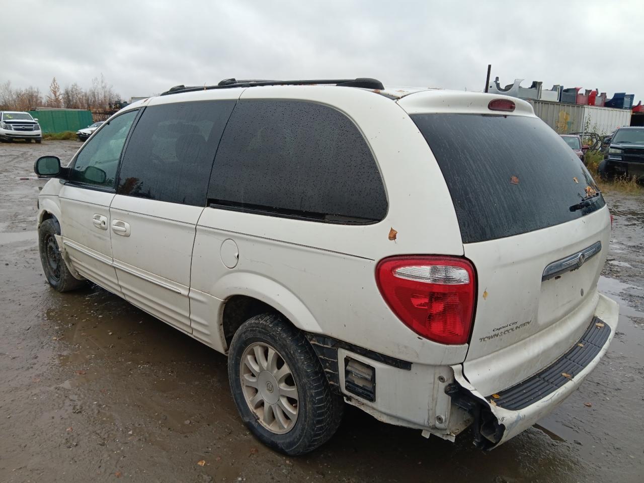 2003 Chrysler Town & Country Lxi White vin: 2C4GP54L23R284883