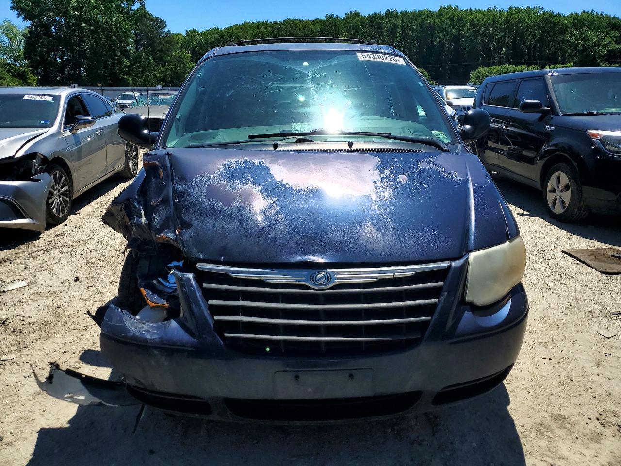 2005 Chrysler Town & Country Touring Blue vin: 2C4GP54L25R292727