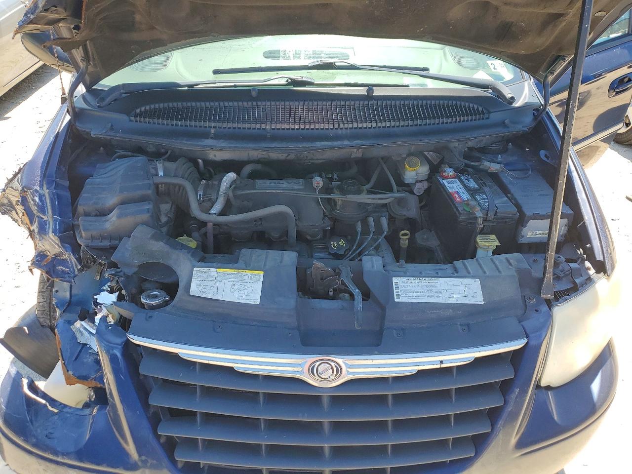 2005 Chrysler Town & Country Touring Blue vin: 2C4GP54L25R292727