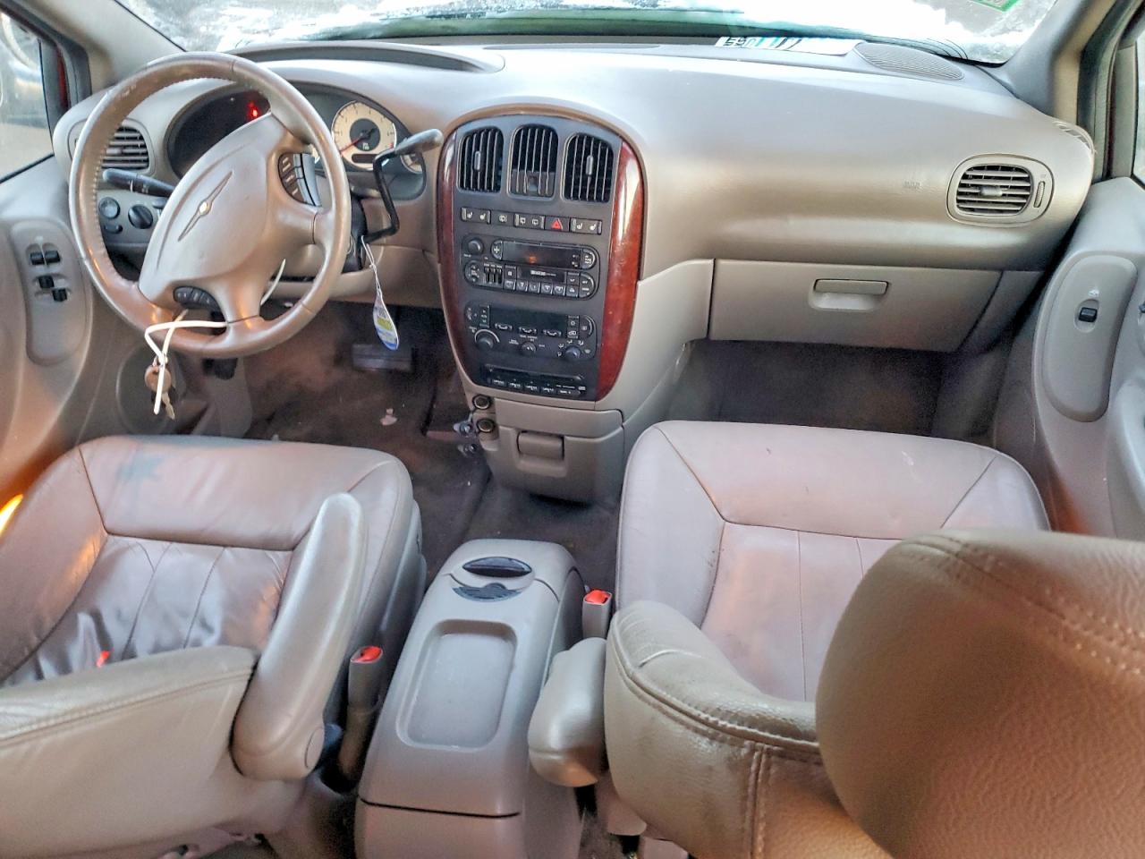 2001 Chrysler Town & Country Lxi Red vin: 2C4GP54L41R331506