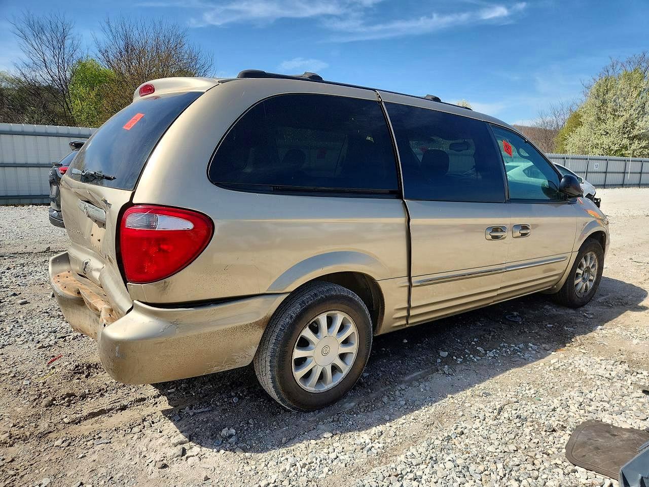 2003 Chrysler Town & Country Lxi Beige vin: 2C4GP54L43R165006