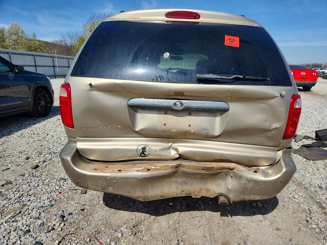2003 Chrysler Town & Country Lxi Beige vin: 2C4GP54L43R165006