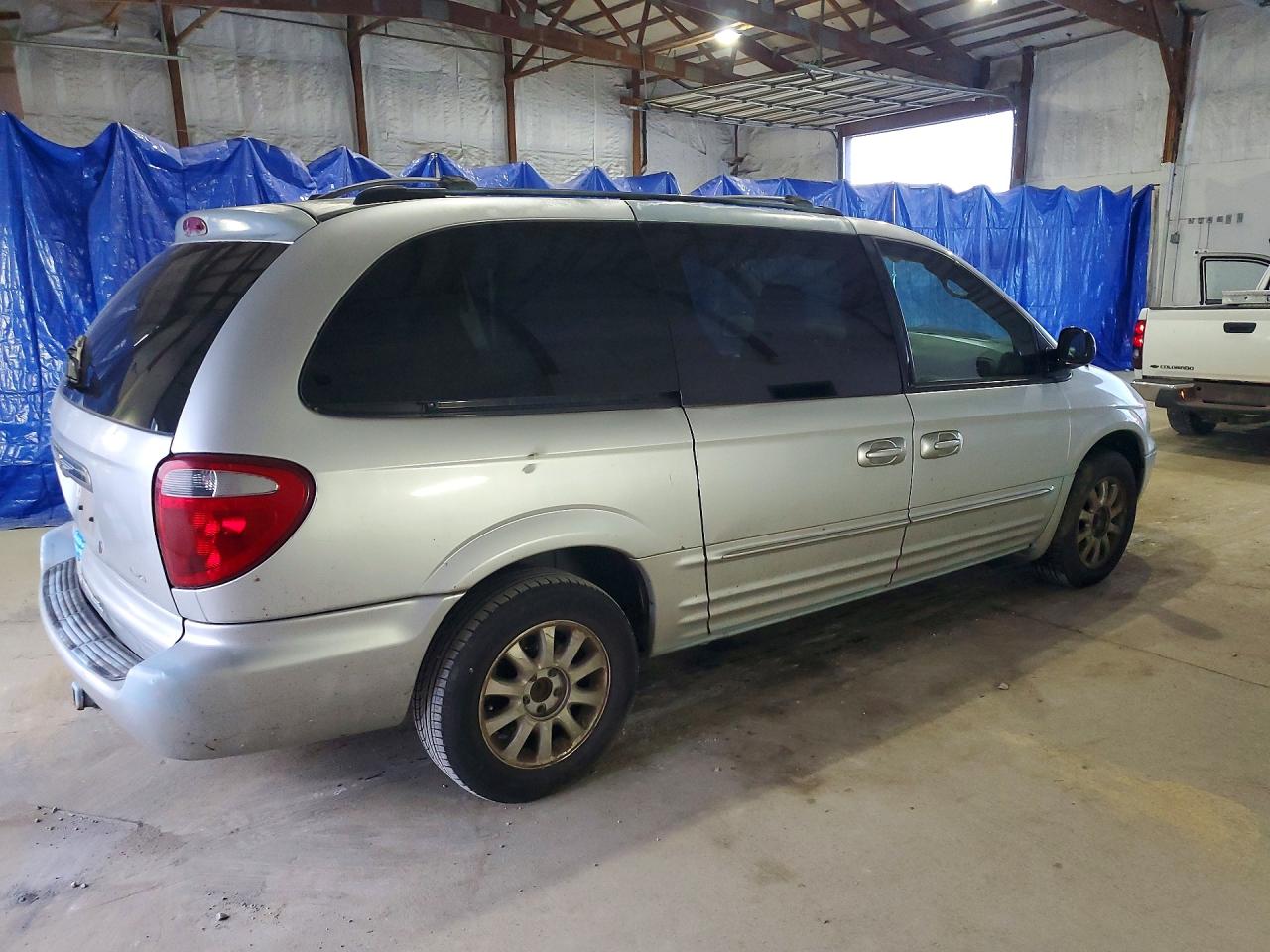 2003 Chrysler Town & Country Lxi Silver vin: 2C4GP54L43R354349