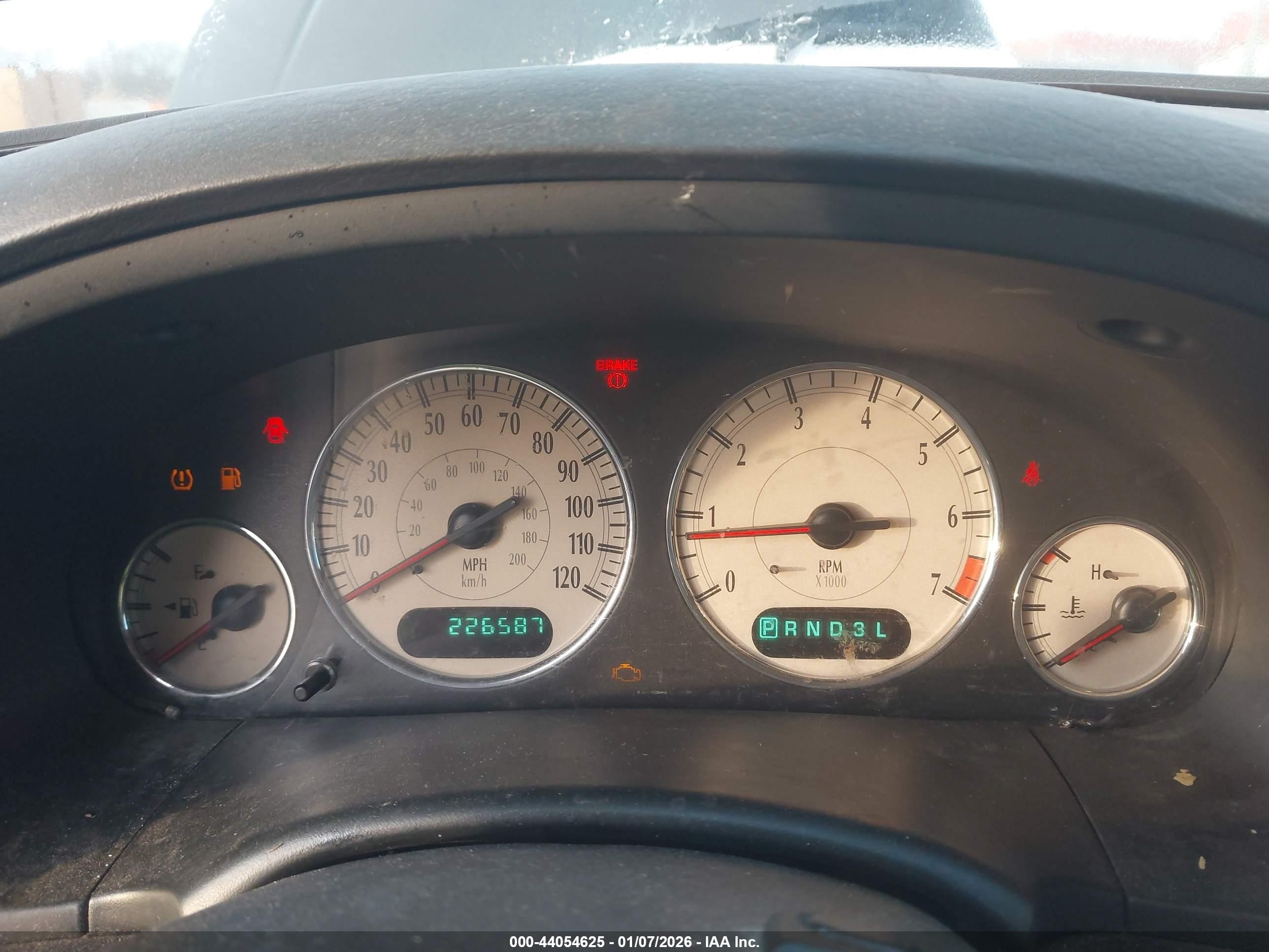 2004 Chrysler Town & Country Touring Серый vin: 2C4GP54L54R520766