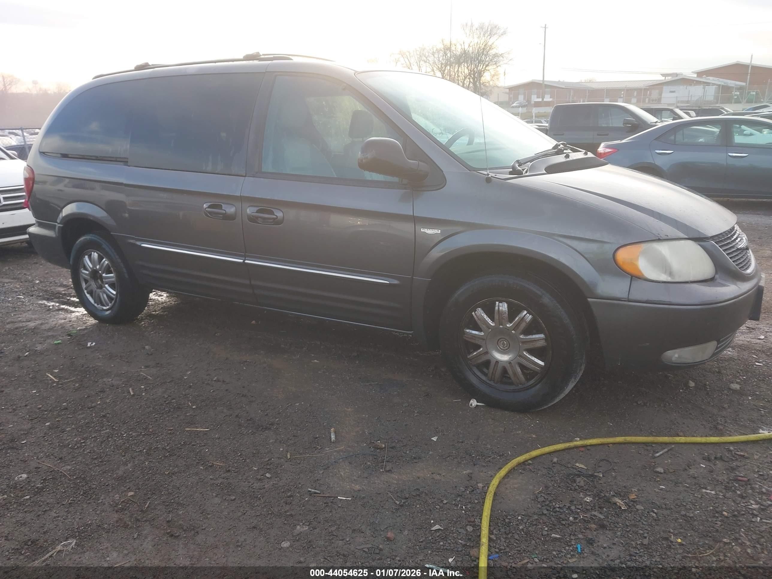 2004 Chrysler Town & Country Touring Серый vin: 2C4GP54L54R520766