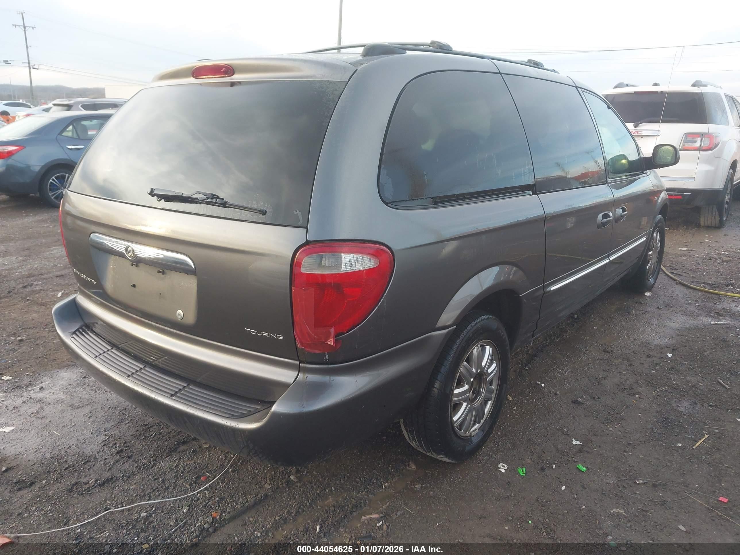 2004 Chrysler Town & Country Touring Серый vin: 2C4GP54L54R520766