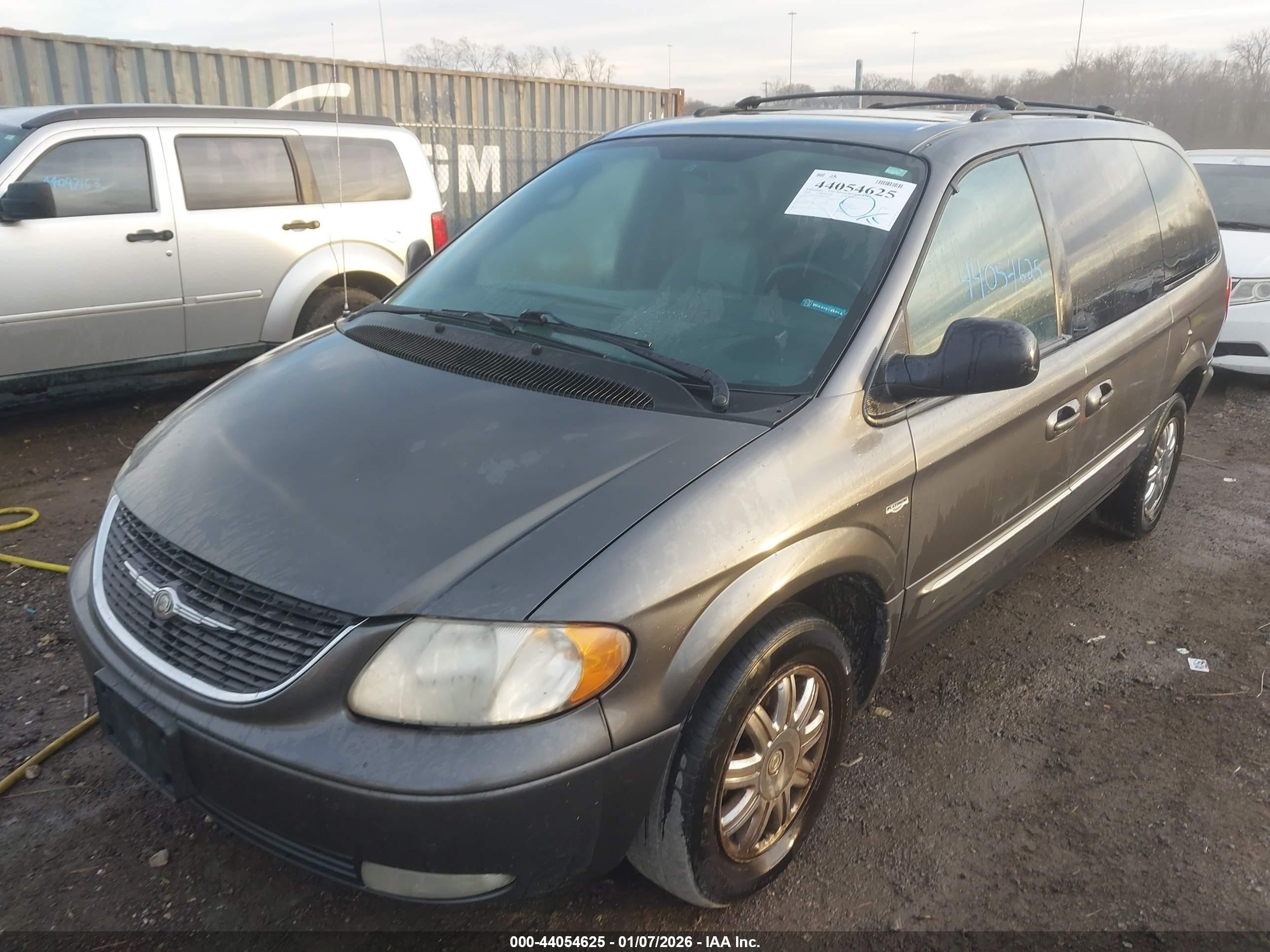 2004 Chrysler Town & Country Touring Серый vin: 2C4GP54L54R520766