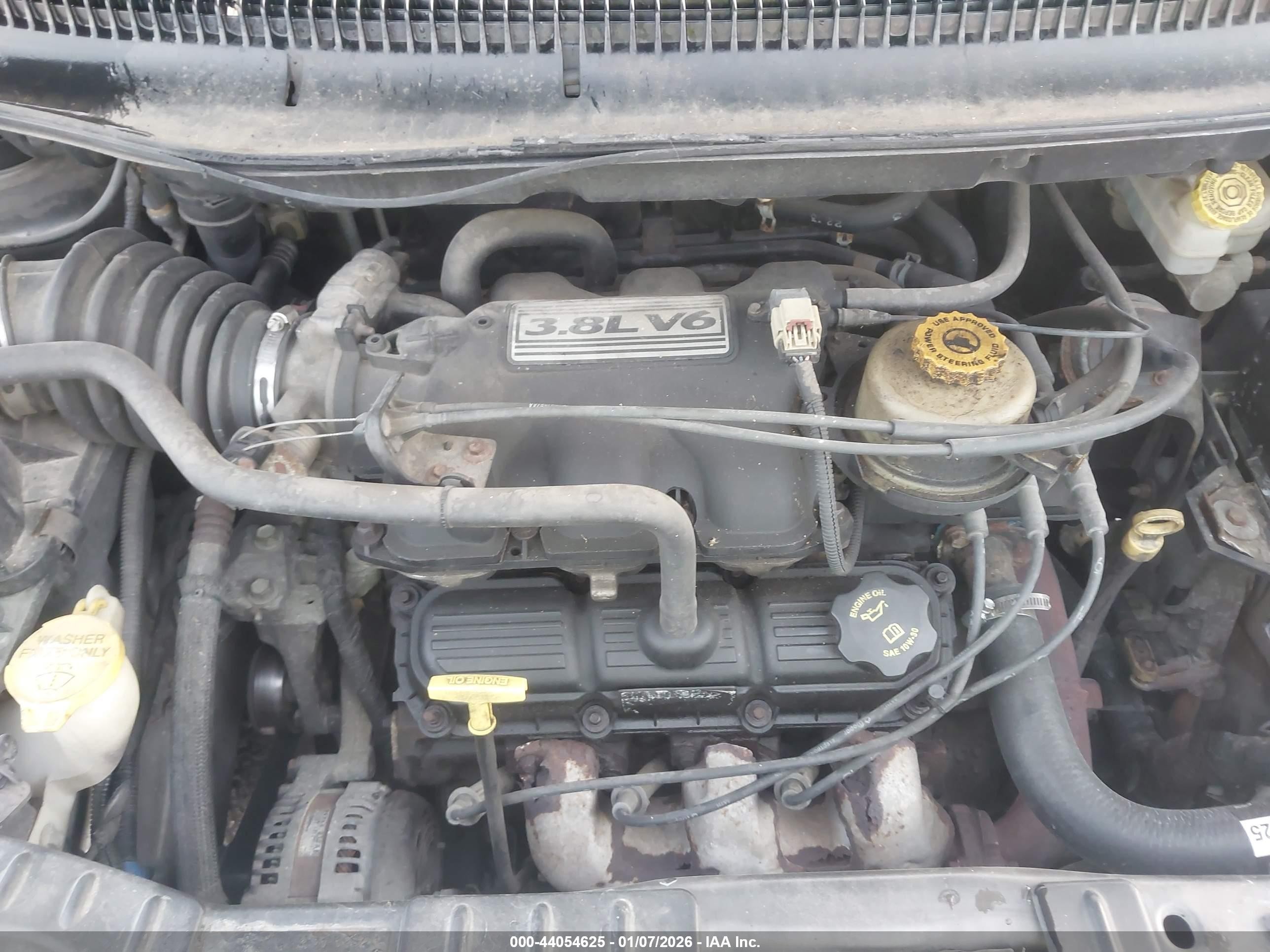 2004 Chrysler Town & Country Touring Серый vin: 2C4GP54L54R520766