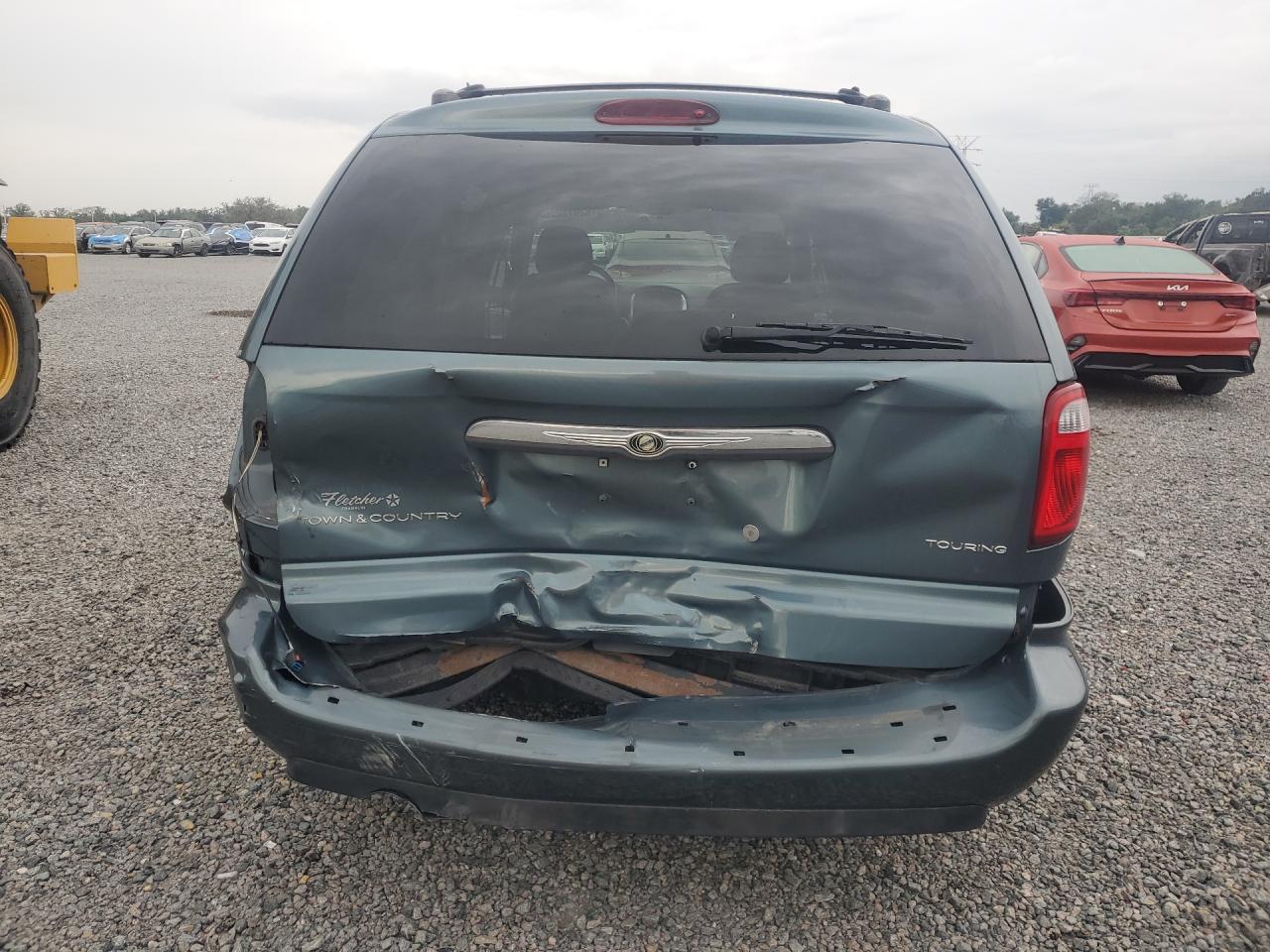 2005 Chrysler Town & Country Touring Teal vin: 2C4GP54L55R313845