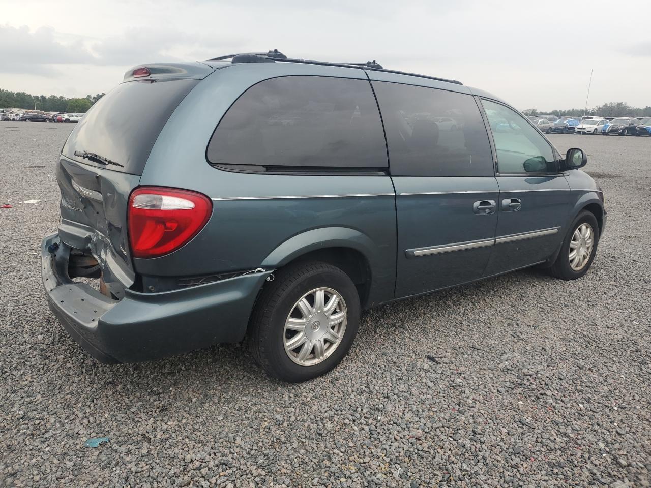2005 Chrysler Town & Country Touring Teal vin: 2C4GP54L55R313845