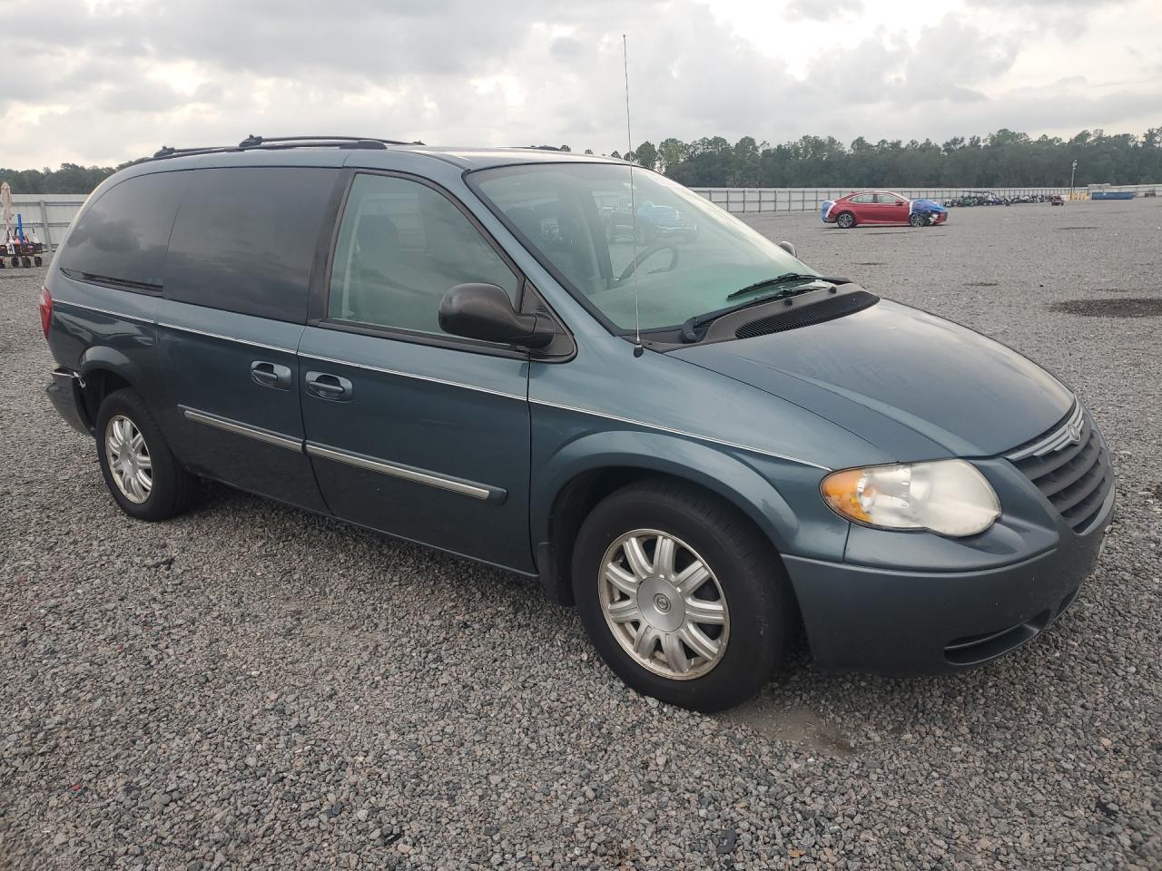 2005 Chrysler Town & Country Touring Teal vin: 2C4GP54L55R313845