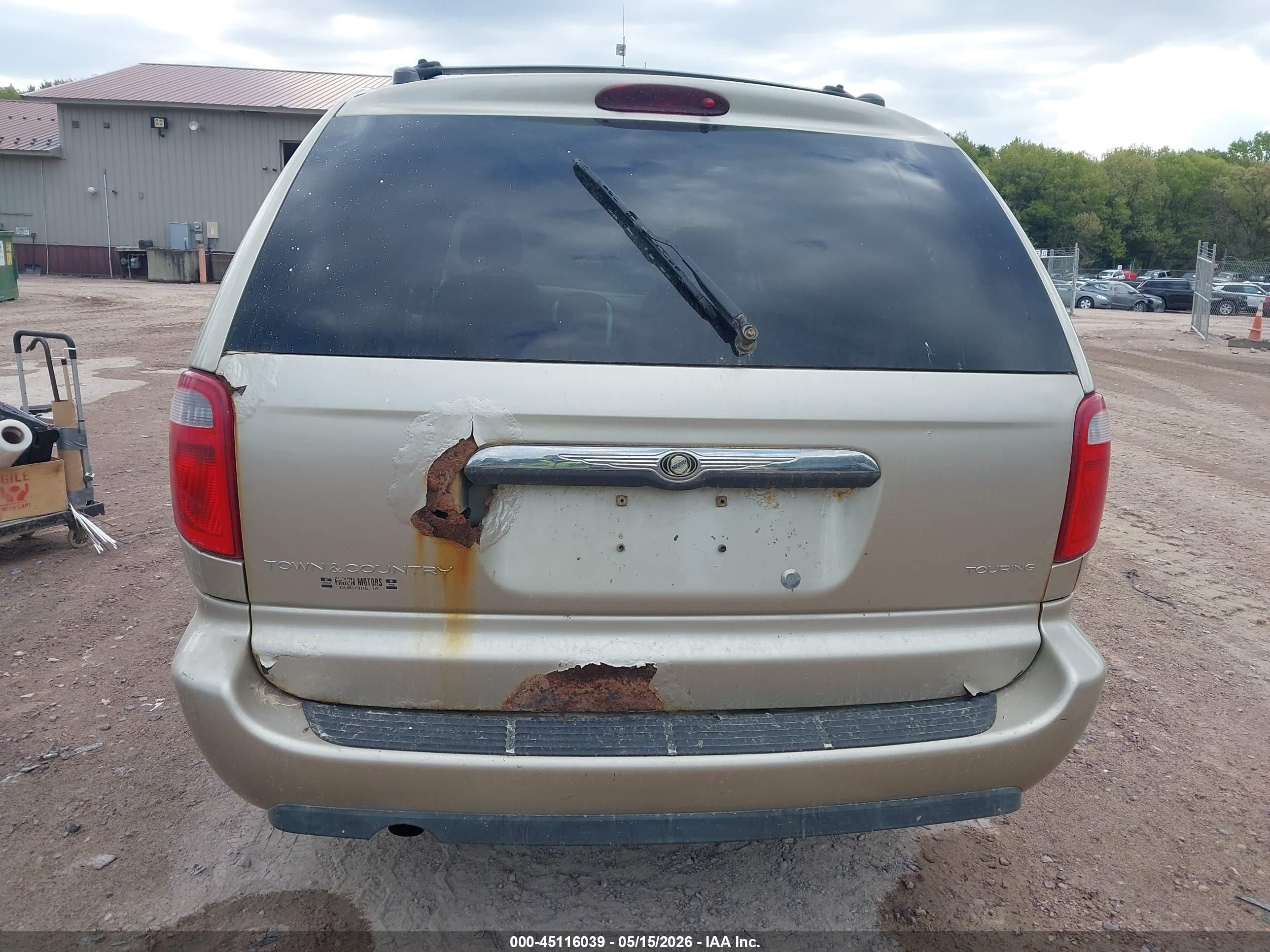 2005 Chrysler Town & Country Touring Champagne vin: 2C4GP54L65R284193