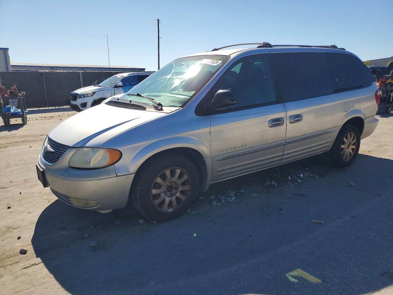 2001 Chrysler Town & Country Lxi Silver vin: 2C4GP54L71R404688