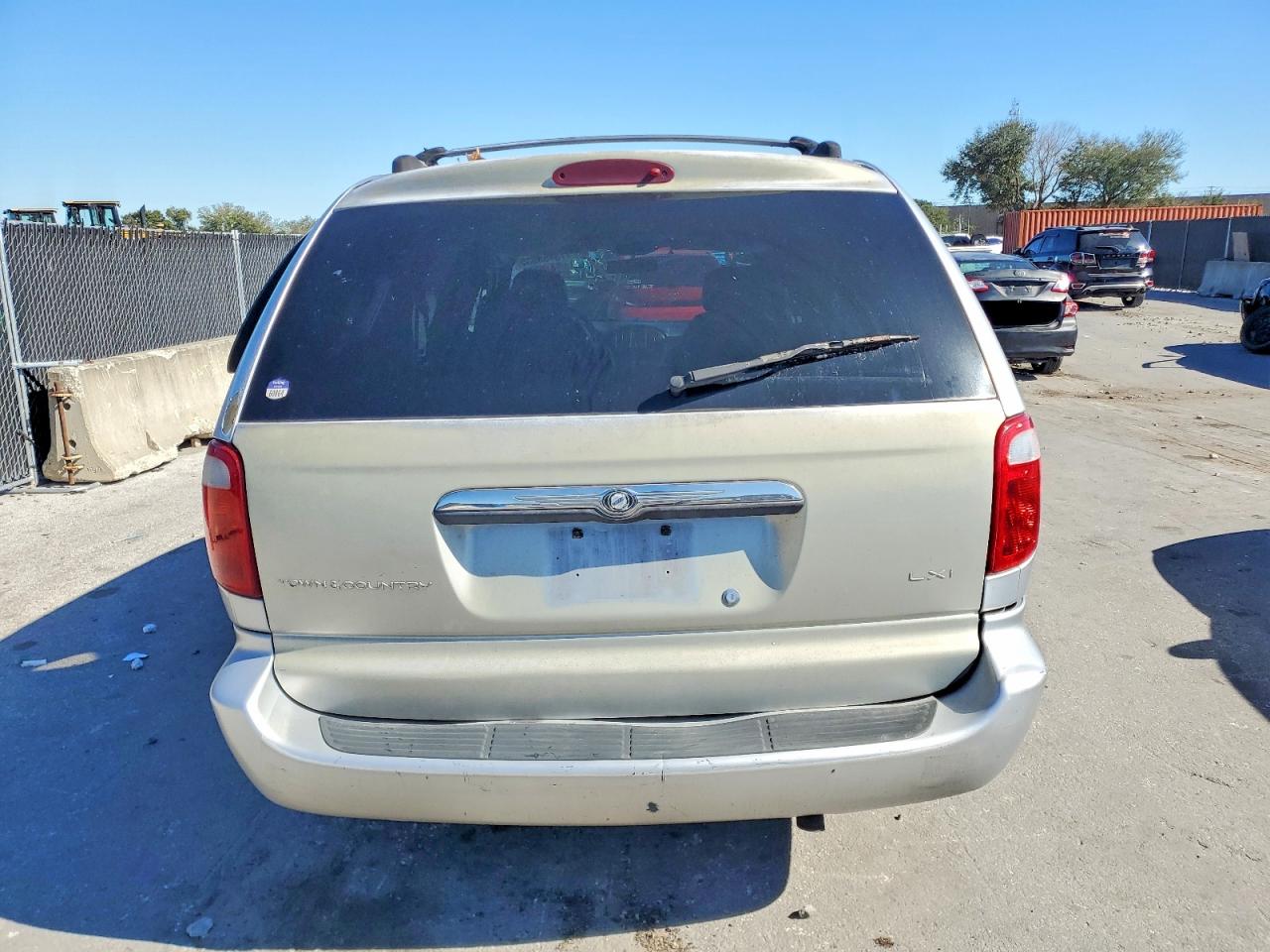 2001 Chrysler Town & Country Lxi Silver vin: 2C4GP54L71R404688