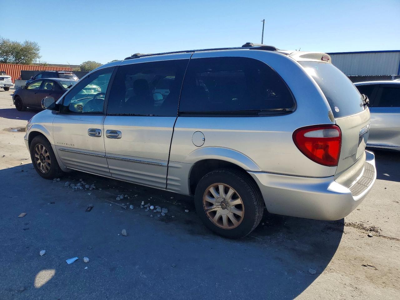 2001 Chrysler Town & Country Lxi Silver vin: 2C4GP54L71R404688