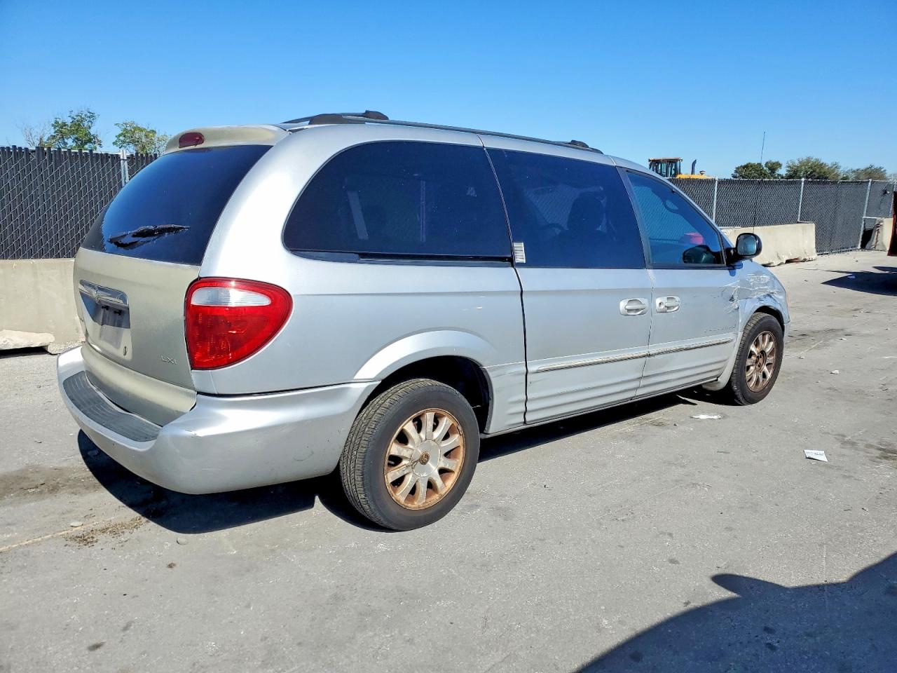 2001 Chrysler Town & Country Lxi Silver vin: 2C4GP54L71R404688