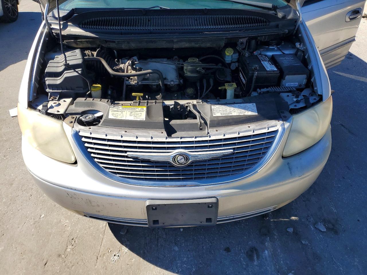 2001 Chrysler Town & Country Lxi Silver vin: 2C4GP54L71R404688