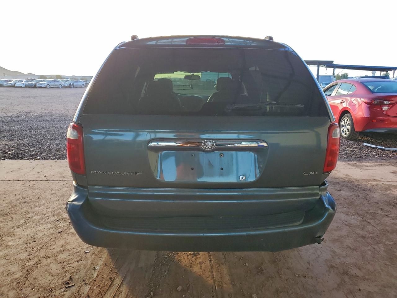 2003 Chrysler Town & Country Lxi Green vin: 2C4GP54L73R228339